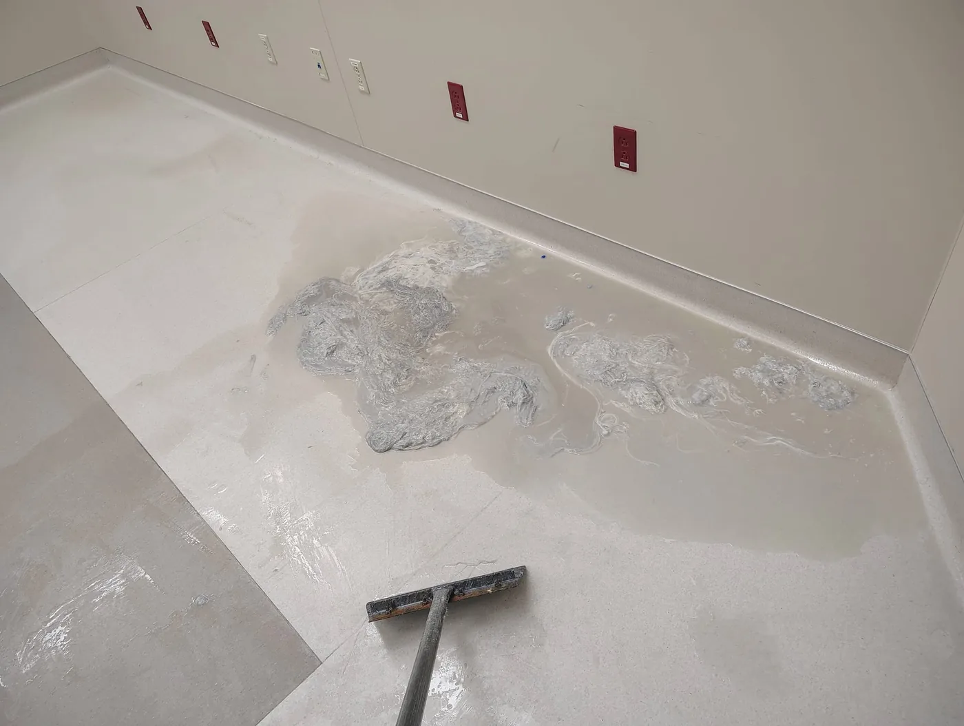 Stripping old finish off a hard floor